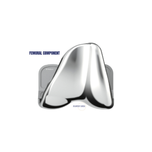 Femoral Implant Component used in Total Knee Replacement Surgery 